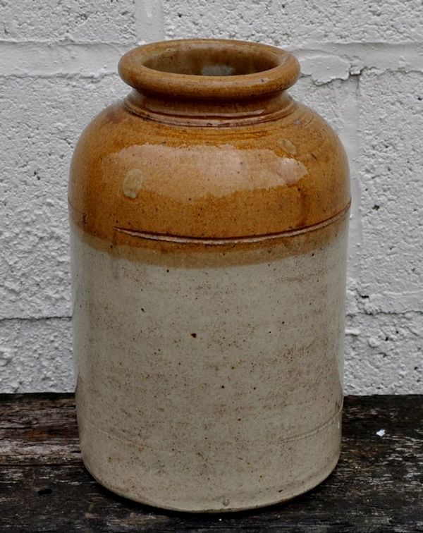 Guy's Antiques Stoneware Earthenware Storage Jar